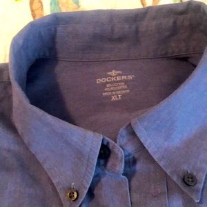 Mens XLT Dockers Denim shirt